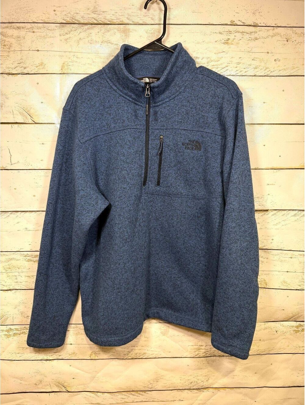 The North Face Gordon Lyons 1/4 Zip Fleece Navy Men's Size Large